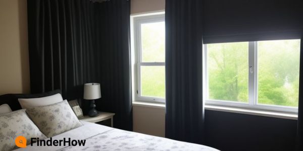bedroom blackout curtains