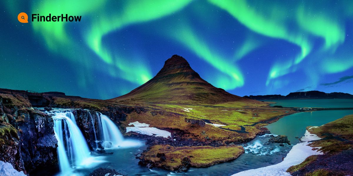 northern lights shimmering across the sky